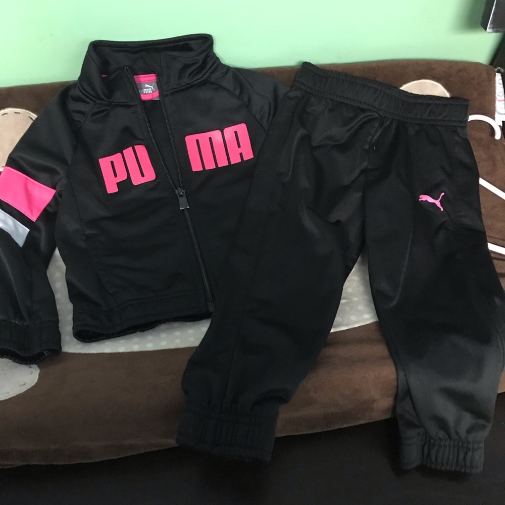 Girls Puma Tracksuit
